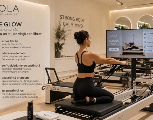 În ce constă abonamentul de pilates The Glow de la SOLA Abonament pilates Bucuresti